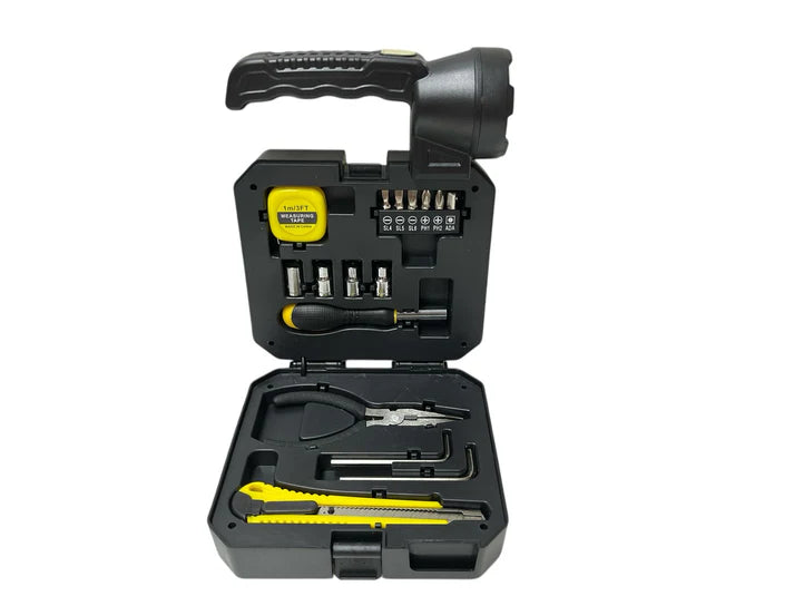 Linterna De Luz Led Recargable Solar +con Maleta Multifuncio