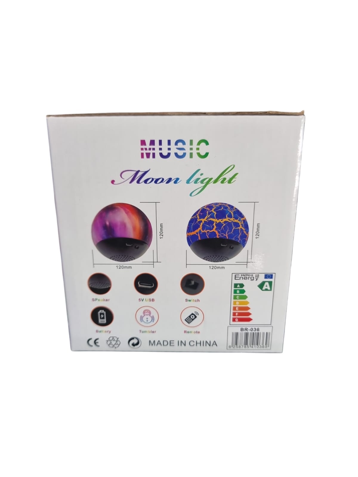 Bola de luces audioritmica Bluetooth