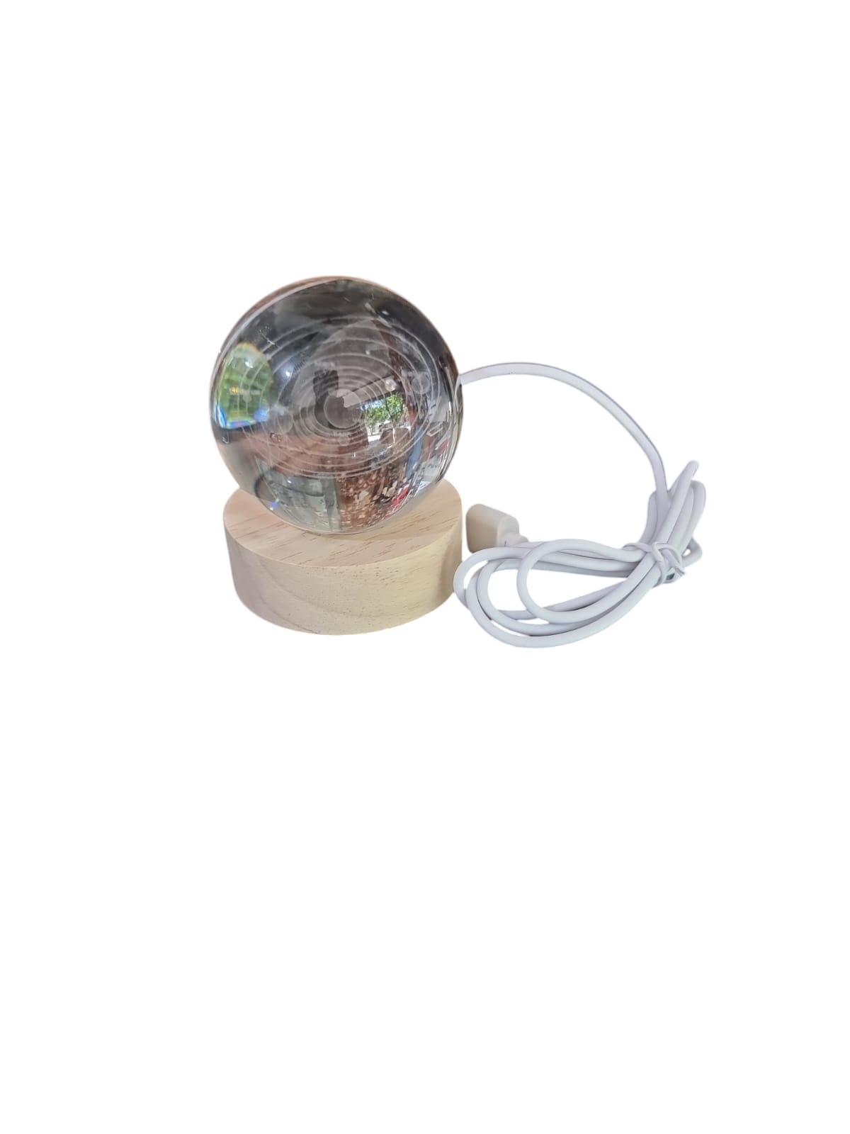 Lampara esfera 3d