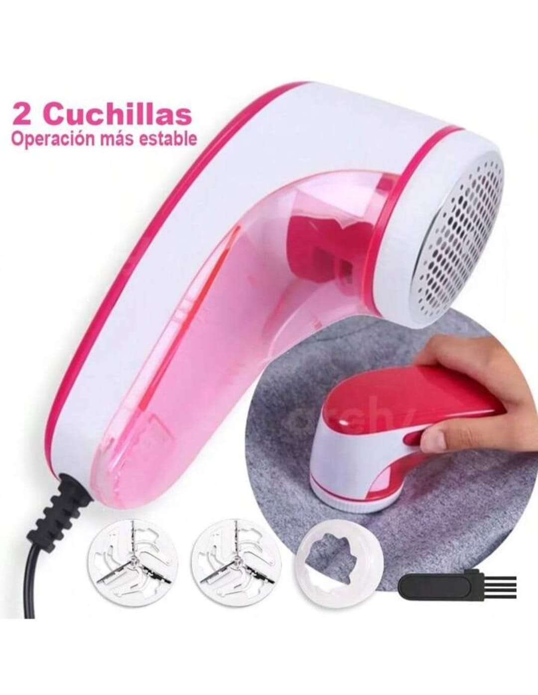 Removedor Saca Pelusa Pelotitas Ropa Recargable Usb Portátil