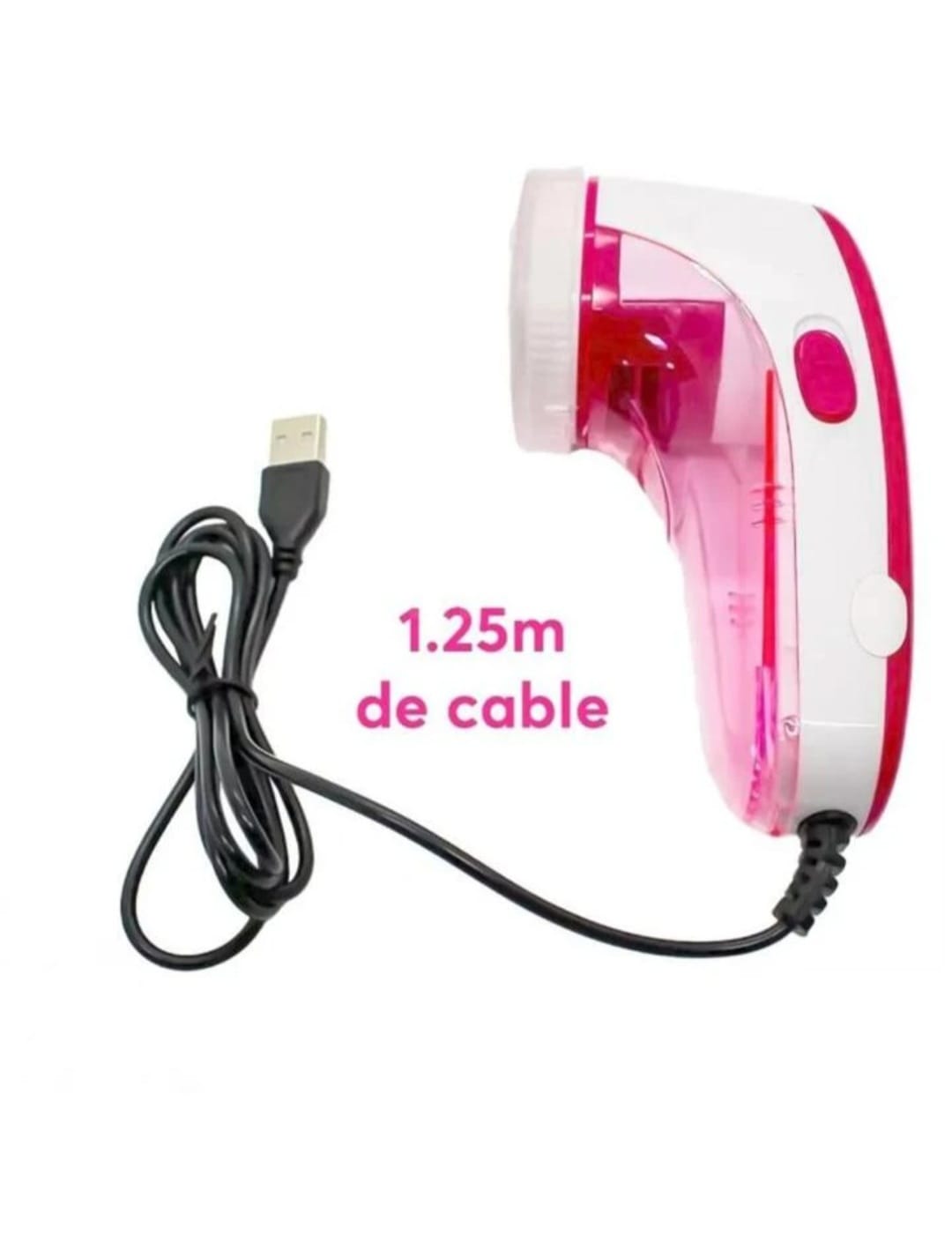 Removedor Saca Pelusa Pelotitas Ropa Recargable Usb Portátil