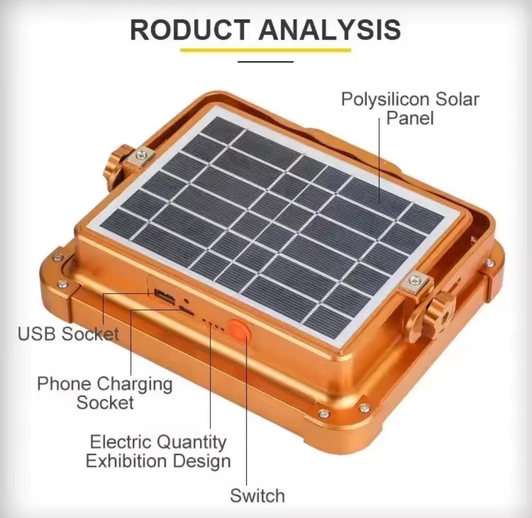 Foco solar led