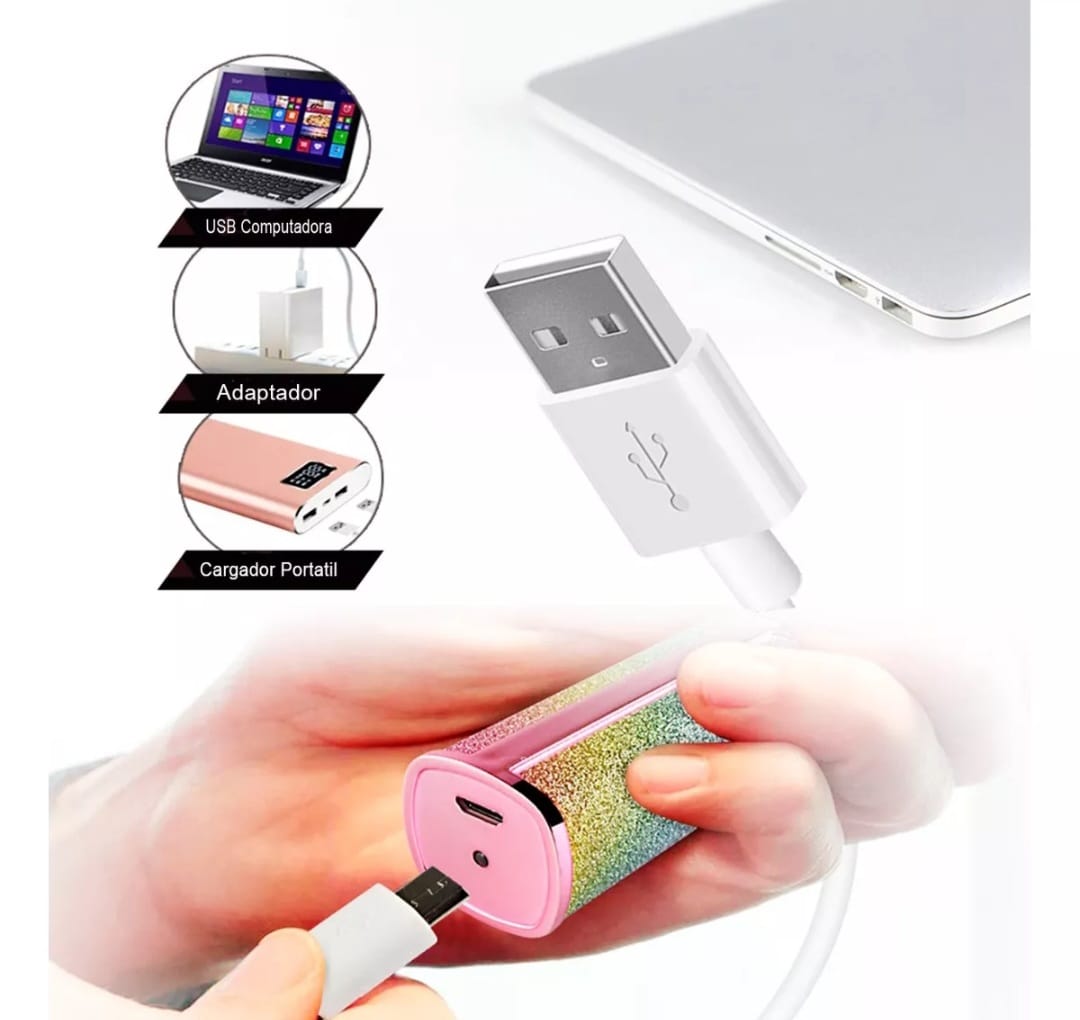 Depiladora Vello Facial Y Corporal Portátil Usb Recargable