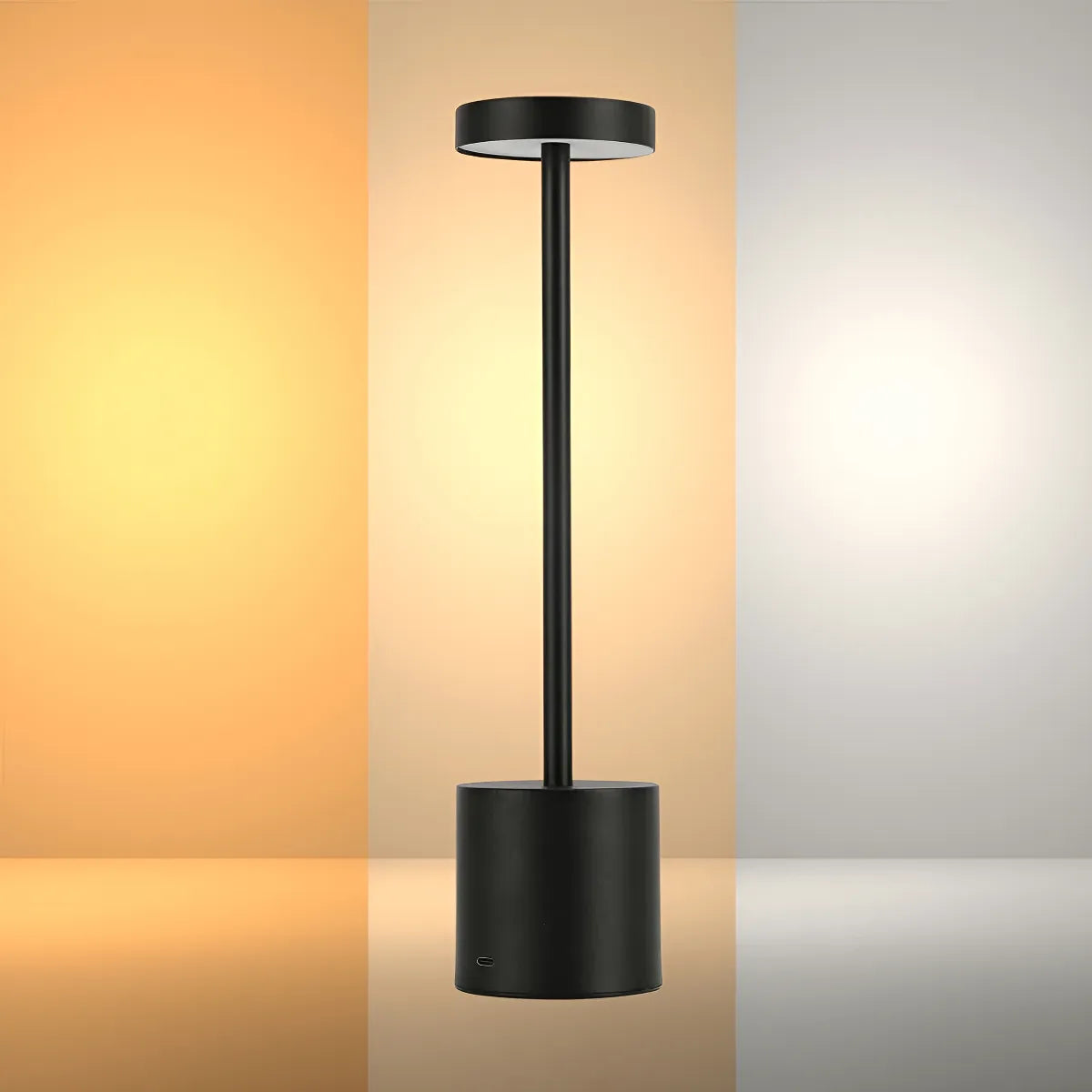 Lampara De Mesa Luz Led Tactil Recargable Usb