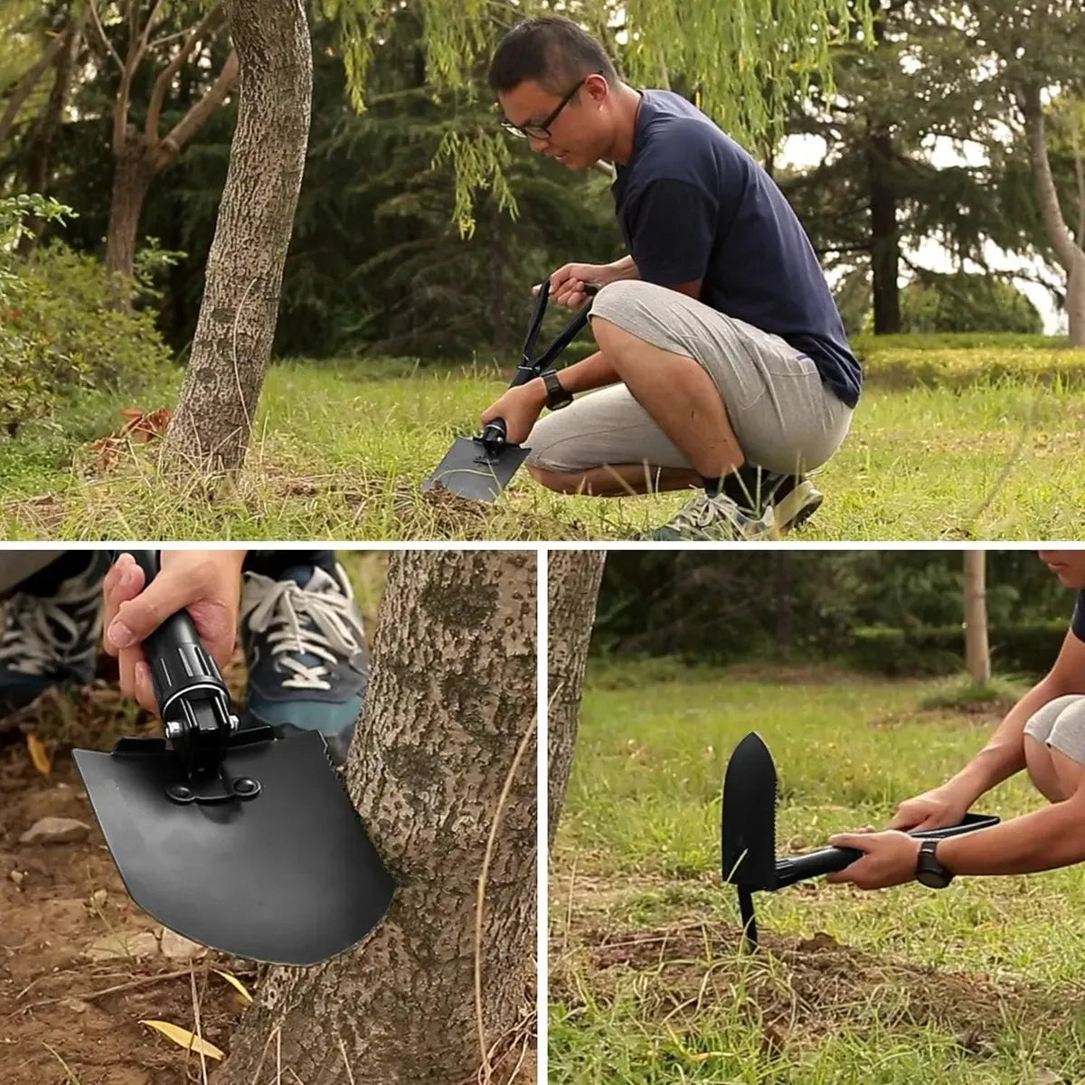 Pala De Camping Plegable