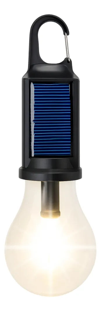 Lampara Bombita Recargable Solar Camping Exterior Impermeabl