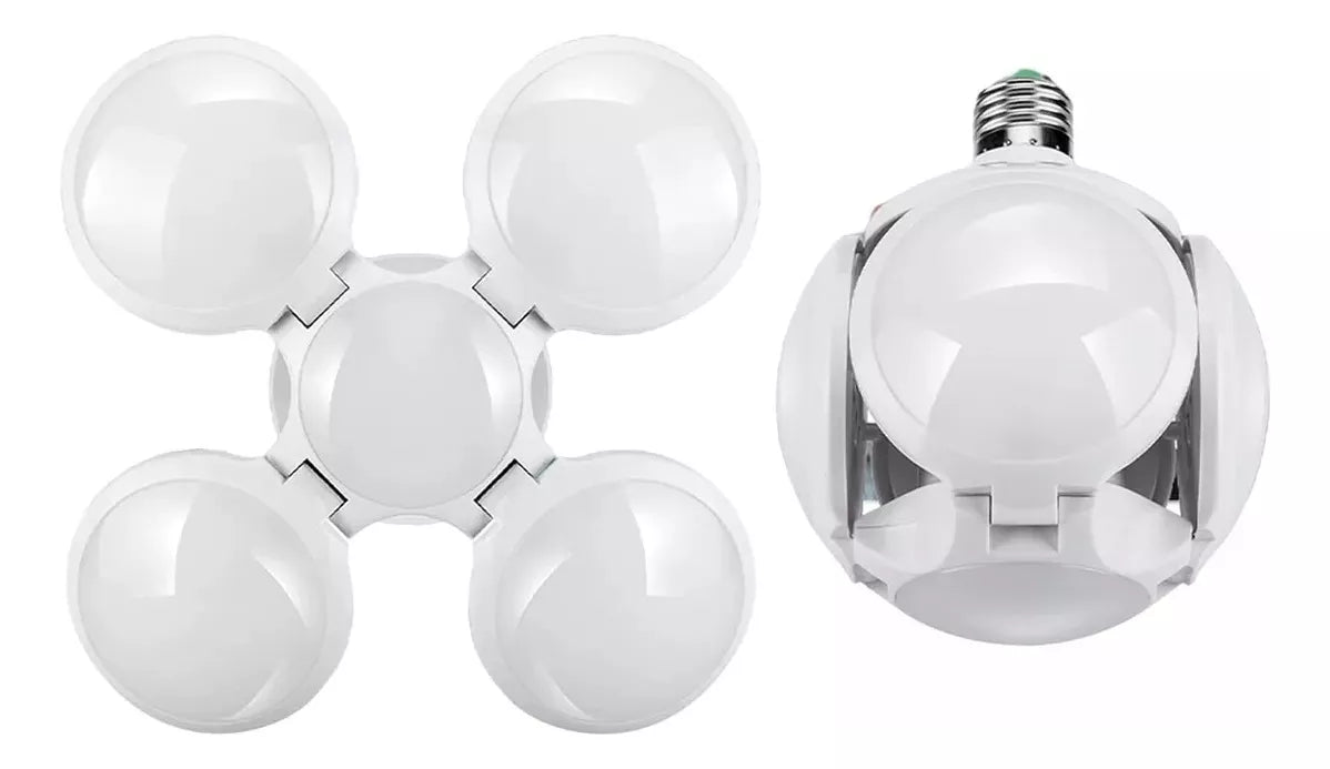Ae lampara Led 40w Multiforma Retráctil Bombillas 2x