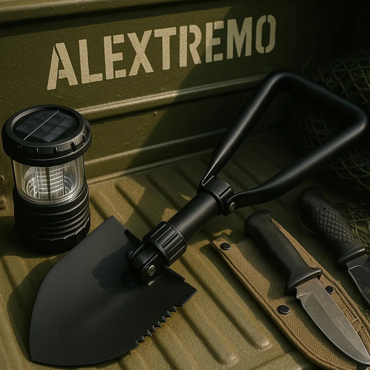 Pala De Camping Plegable