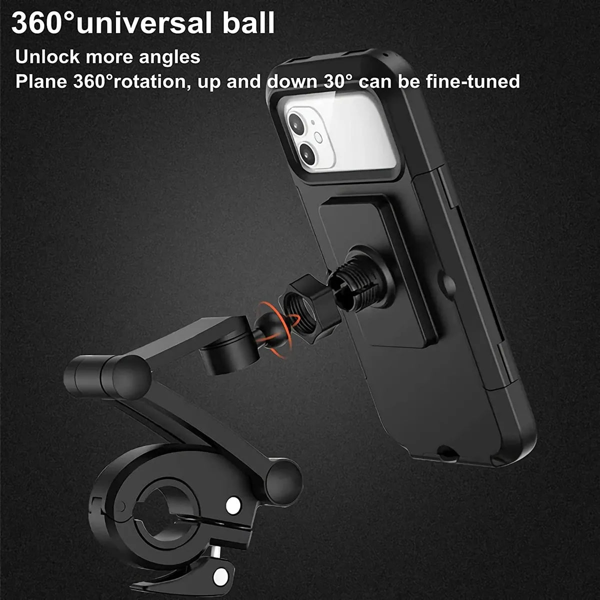Soporte Para Celular Moto Y Bici 360 Impermeable