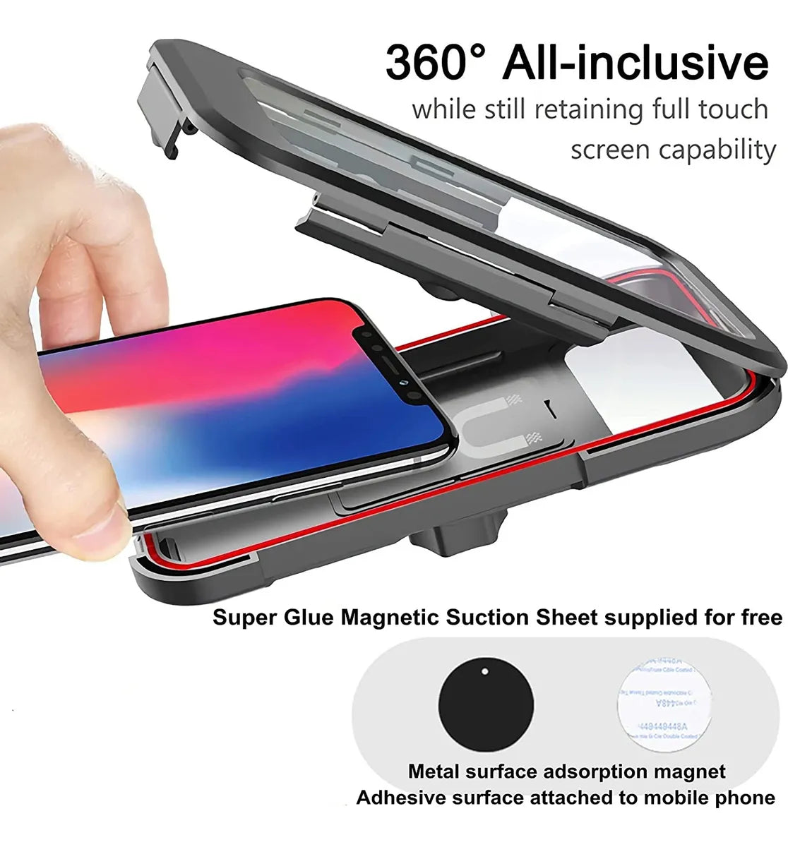 Soporte Para Celular Moto Y Bici 360 Impermeable