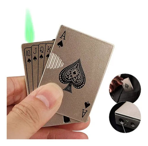 Encendedor naipes c/ detector de billetes