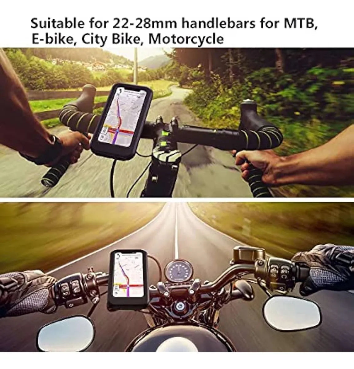 Soporte Para Celular Moto Y Bici 360 Impermeable