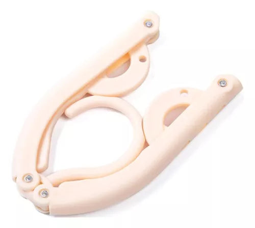 Percha Plegable De Plastico Colgador De Ropa Pequeño