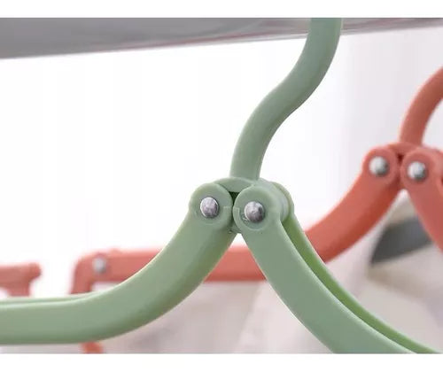 Percha Plegable De Plastico Colgador De Ropa Pequeño