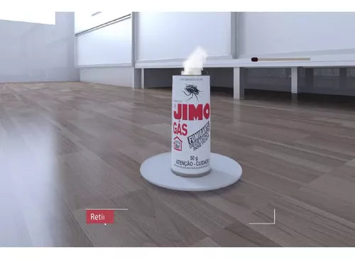 Fumigador Jimo Gas Caja Con 2 Unidades De 35g