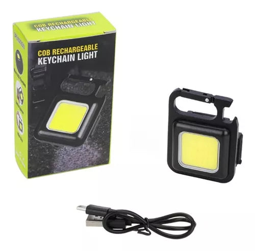 Ae Linterna Portátil Mini De Bolsillo 500 Lm Con Clip - Electro Linterna Negro Luz Blanco