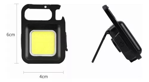 Ae Linterna Portátil Mini De Bolsillo 500 Lm Con Clip - Electro Linterna Negro Luz Blanco