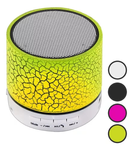 Parlante Cilindro Bt/sd/fm Mini Craquelado