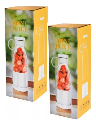 Alicuadora Portatil Recargable Usb Juguera Botella Batidora