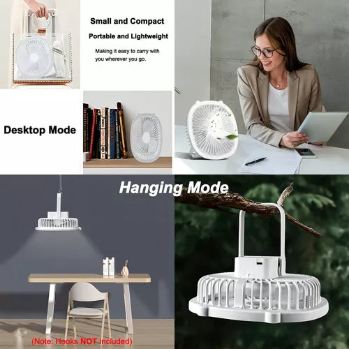 Ventilador De Escritorio, Pequeño Ventilador De Mesa