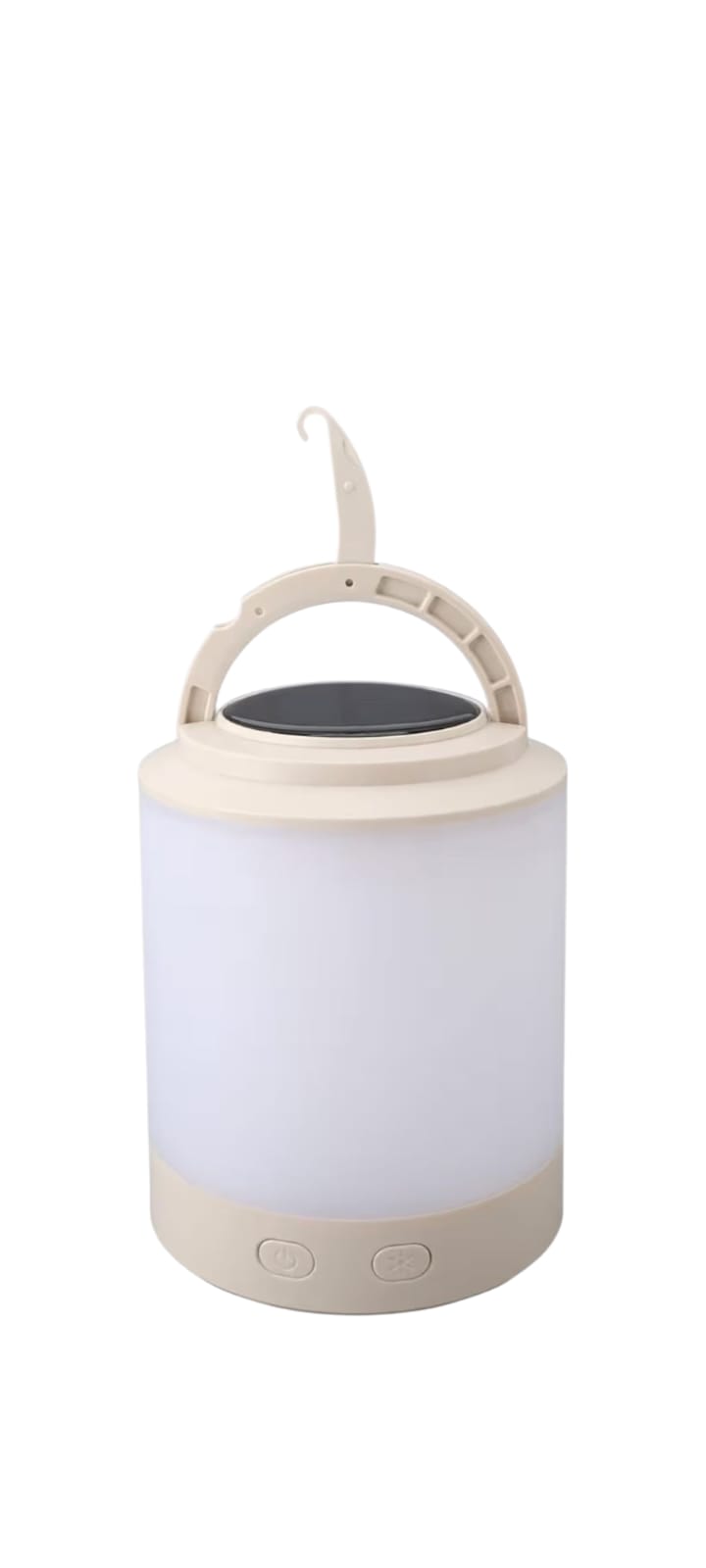 Farol Luz Led Redondo Lámpara Rgb Recargable Solar Y Usb