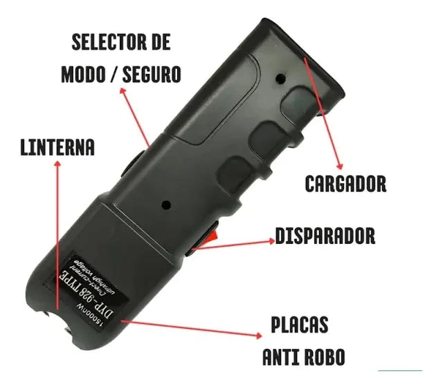 Picana Eléctrica Defensa Personal