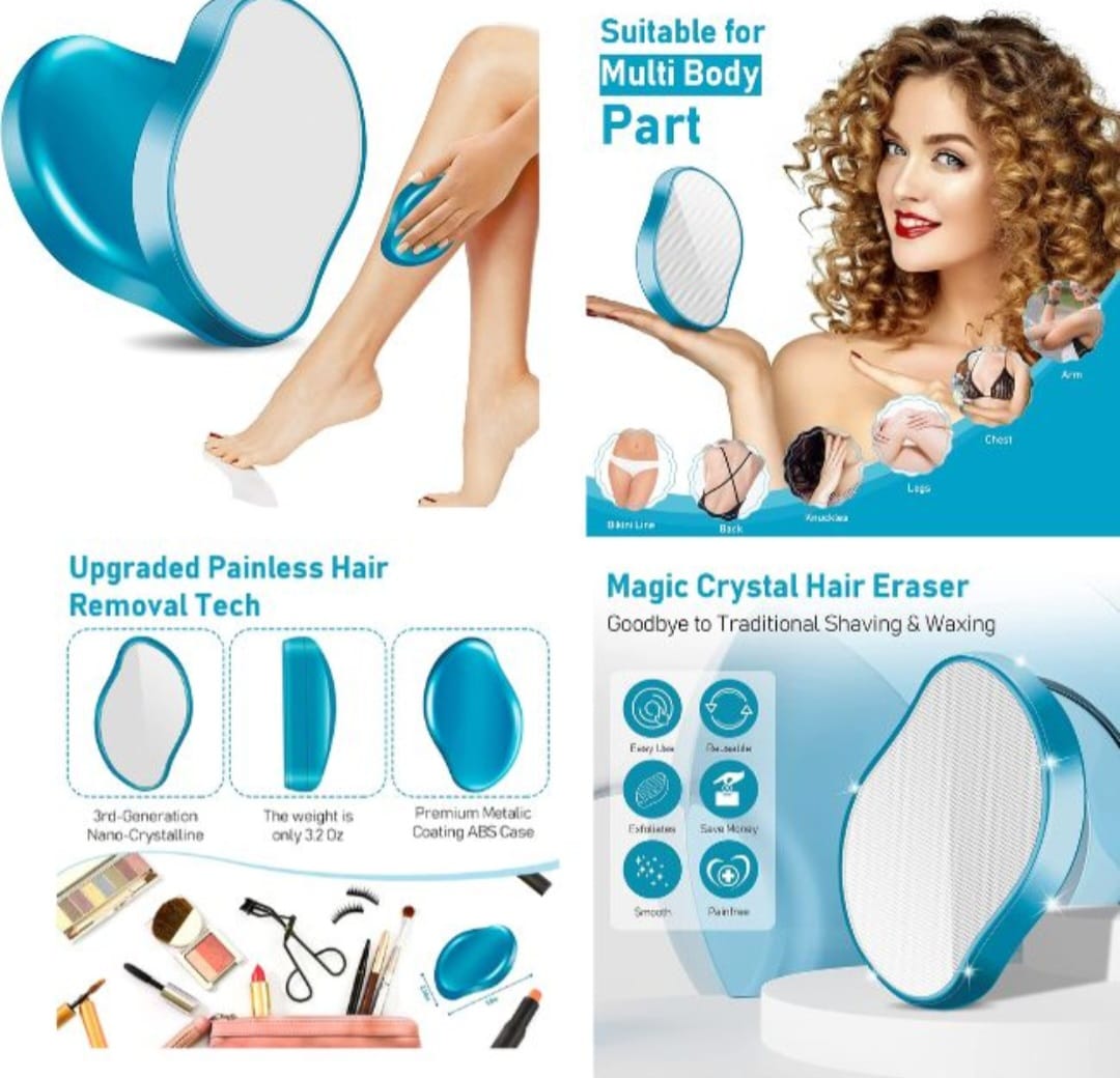 Depiladora Piedra Exfoliante Nano Cristal Removedor De Vello