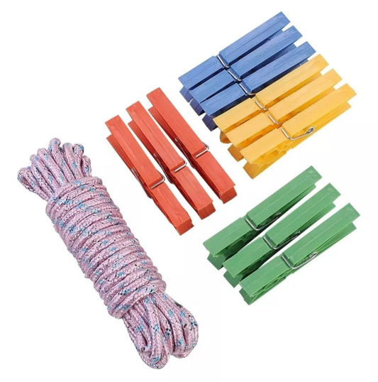 Cuerda 5M con 12 Palillos 2x