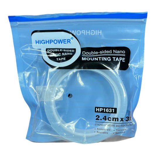 Cinta doble faz 2.4cmx3m