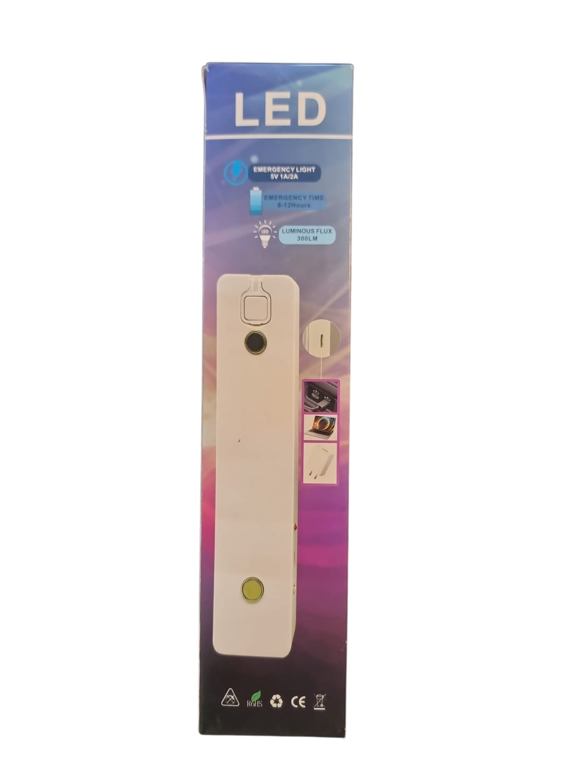Luz recargable  LUMINOUS FLUX 300LM
