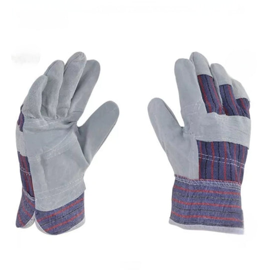 Guante De Carnaza Protector Para Soldador De Trabajo