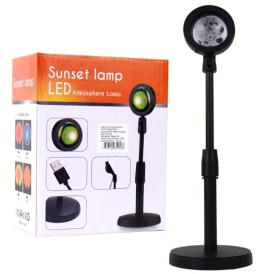 Lampara Sunset Led Proyector C/ Control Remoto Atardecer