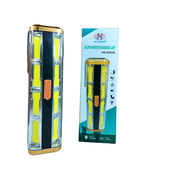 Farol Solar 4 Paneles