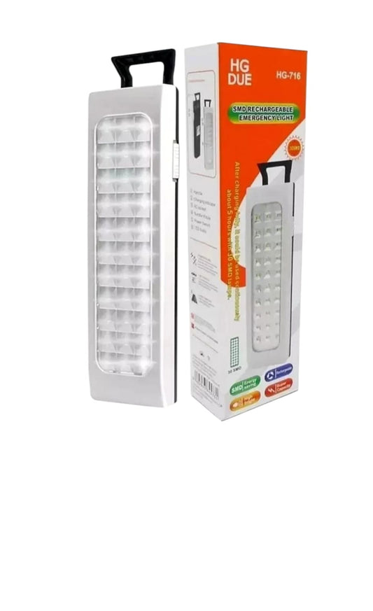 Luz De Emergencia 30 Leds Lampara Portatil Recargable