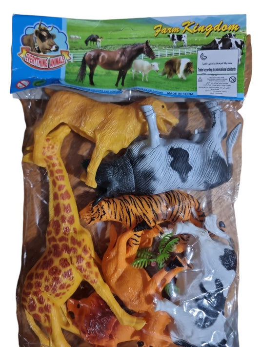 Juego de animales salvajes