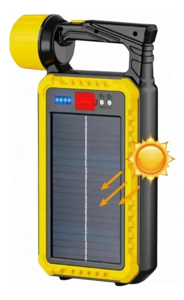 Lampara Linterna Led Solar Usb Recargable Lateral
