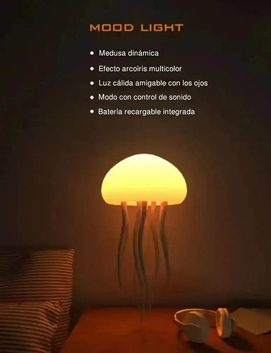 Lámpara de Ambiente con Diseño de Medusa
