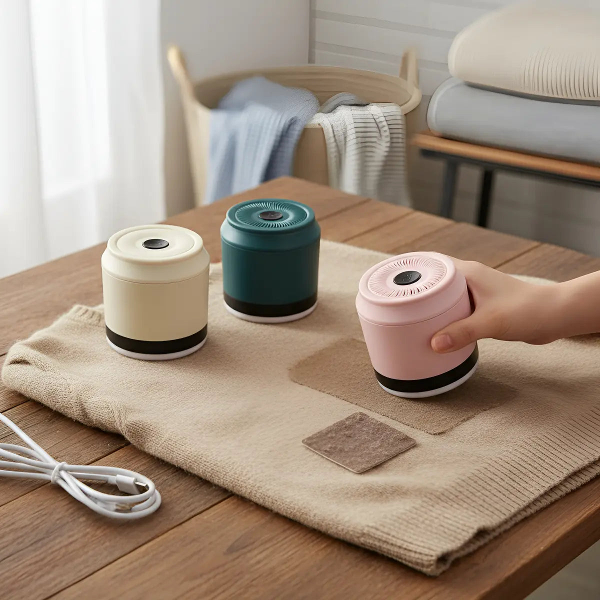 Mini Saca Pelusa Usb Recargable