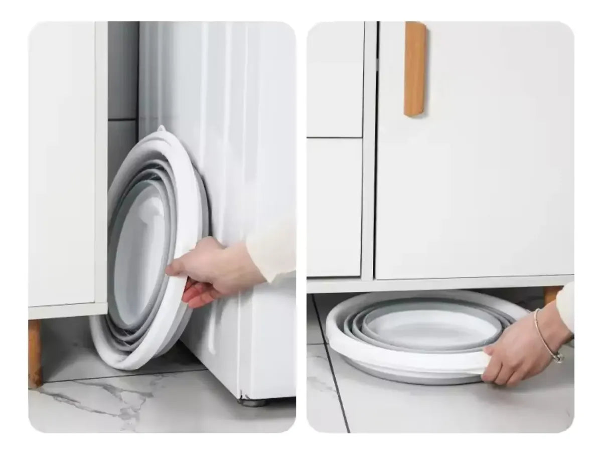 Balde Plegable Silicona 10 Litros