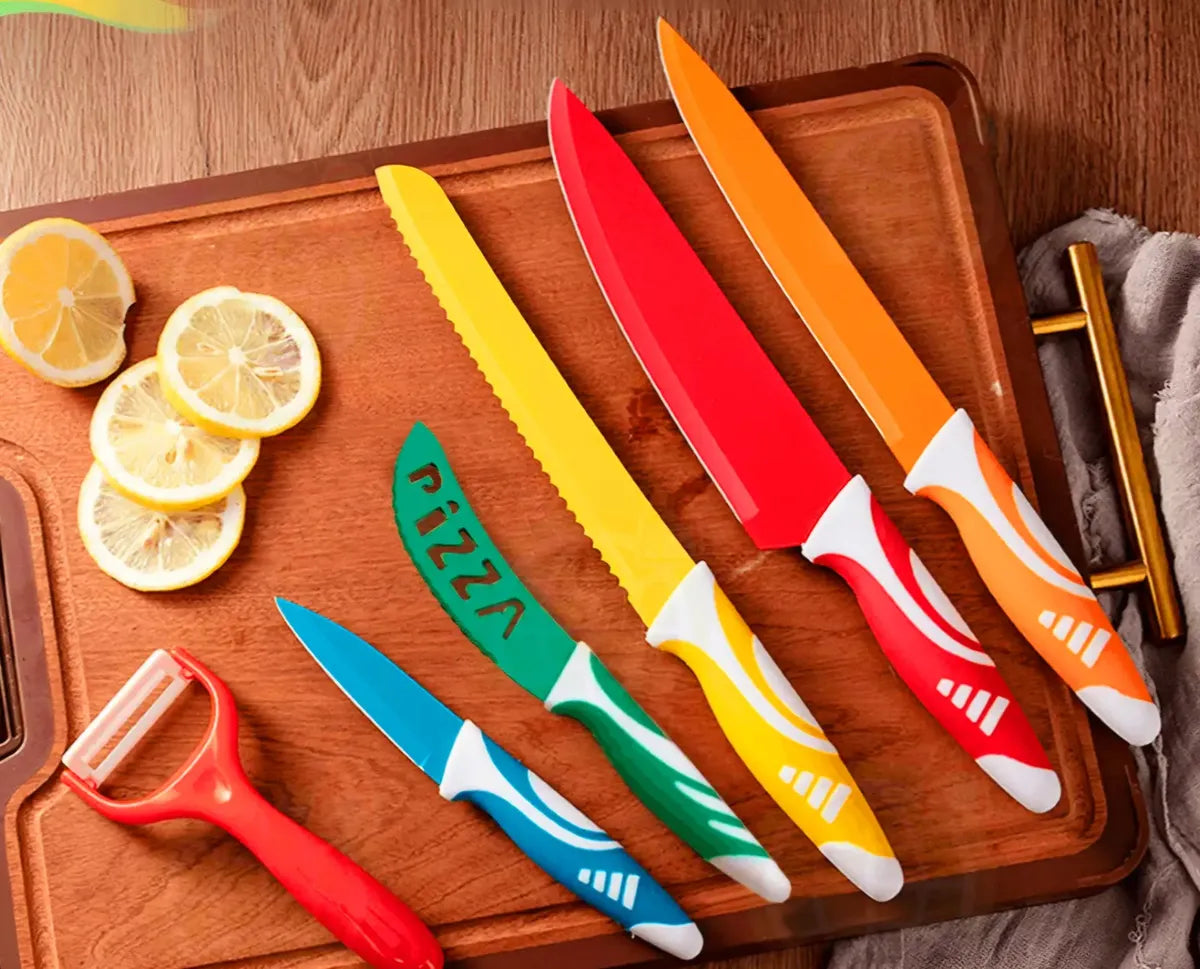 Set De Cuchillos De Cocina 8 Piezas Evrywealth