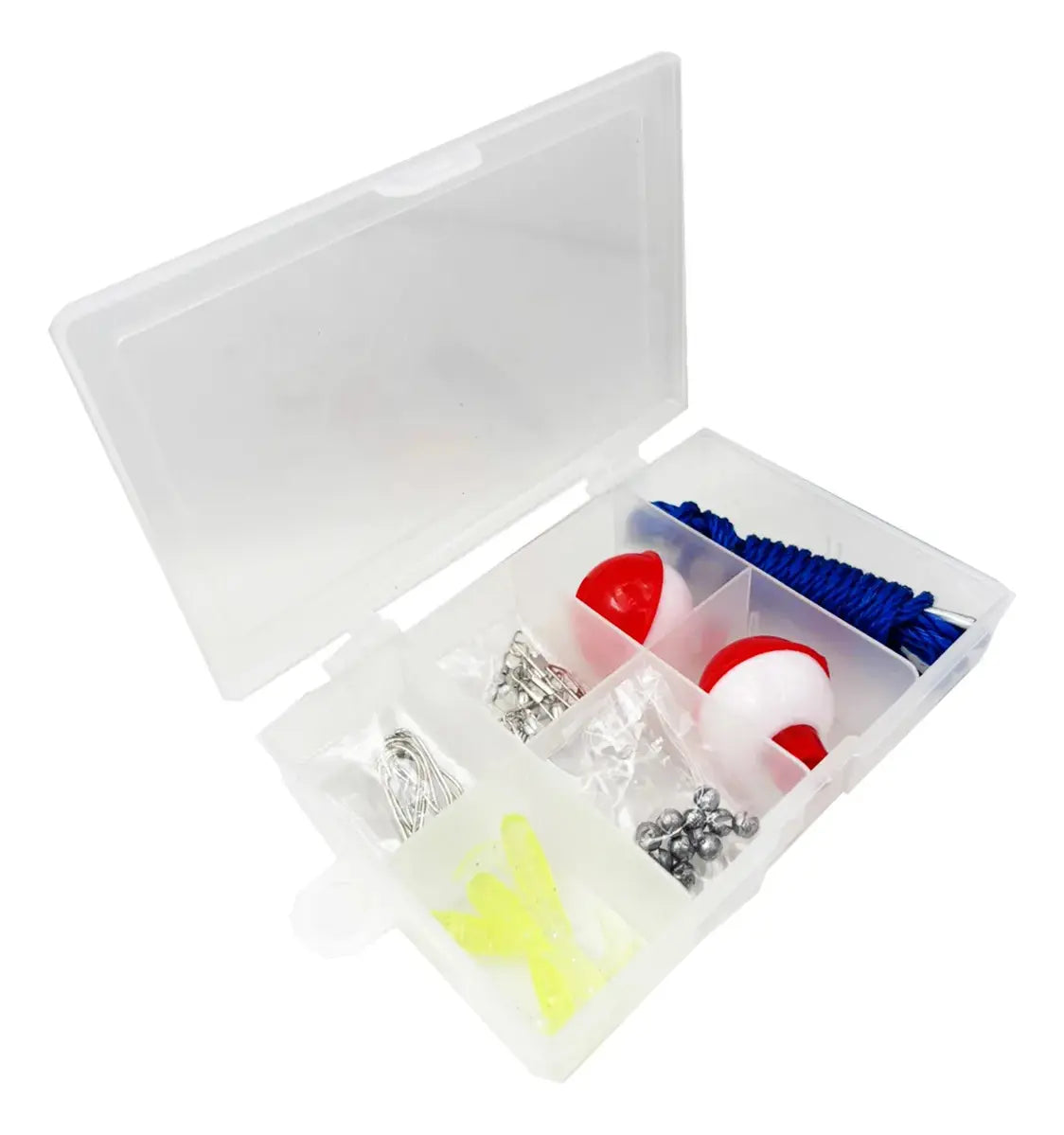 Set Caña Telescópica Pesca Niños 2.10m Con Accesorios