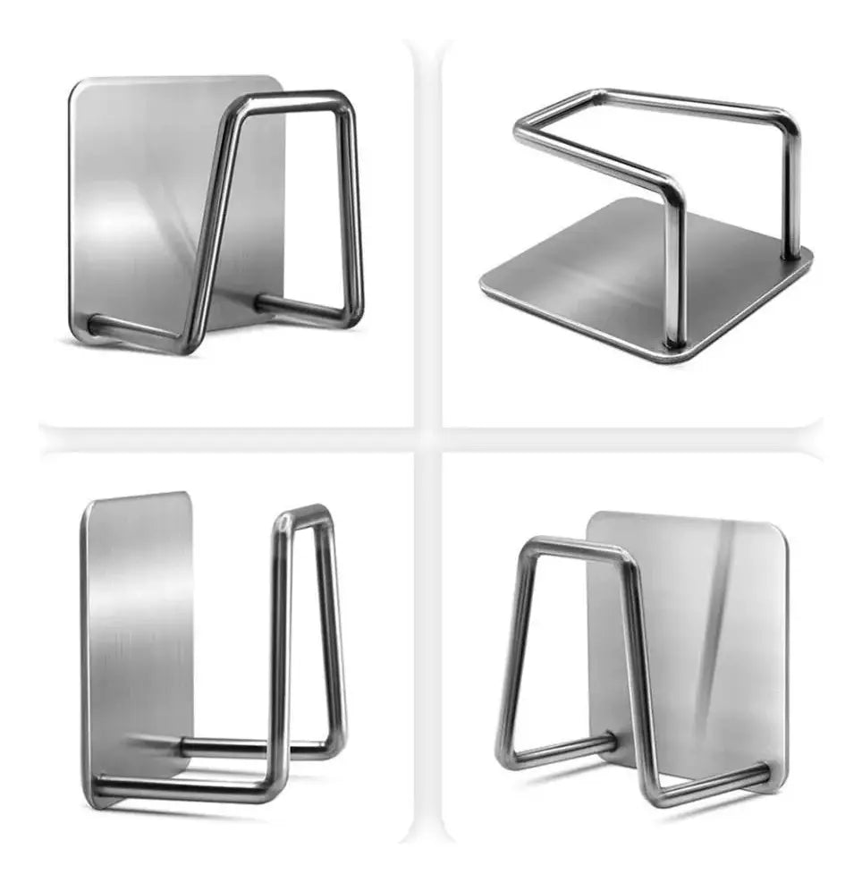 Soporte De Esponja Escurridor Colgante Cocina Metal Adhesivo