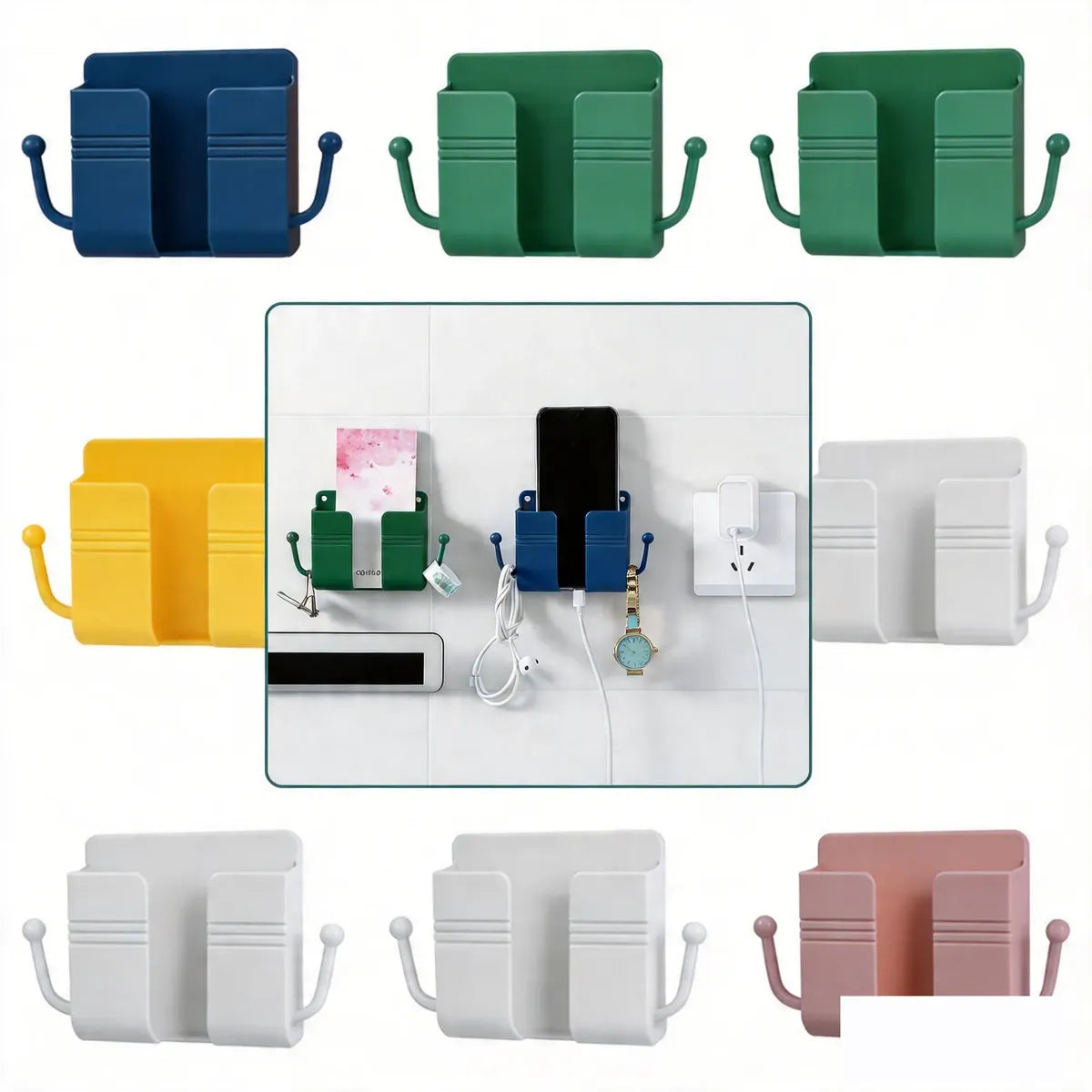 Soportes Adhesivo Pared Celular Control Remoto