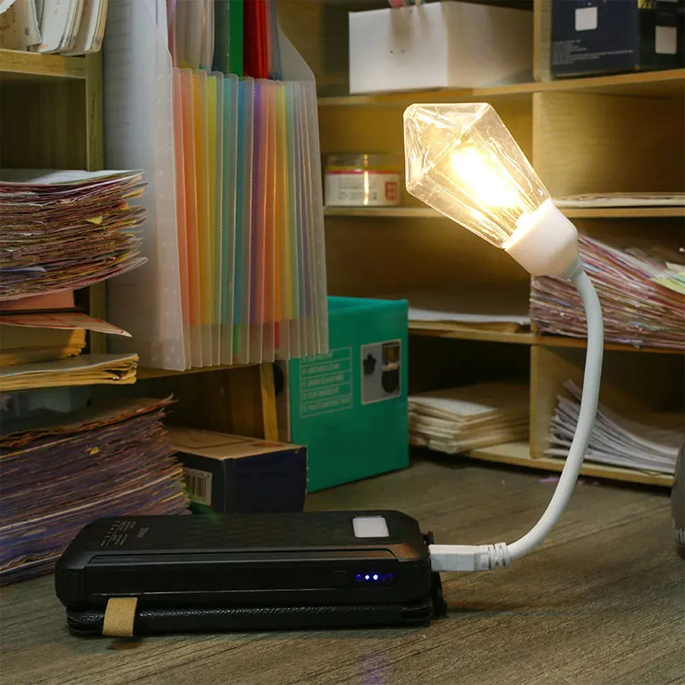 Luz Retro Lampara USB