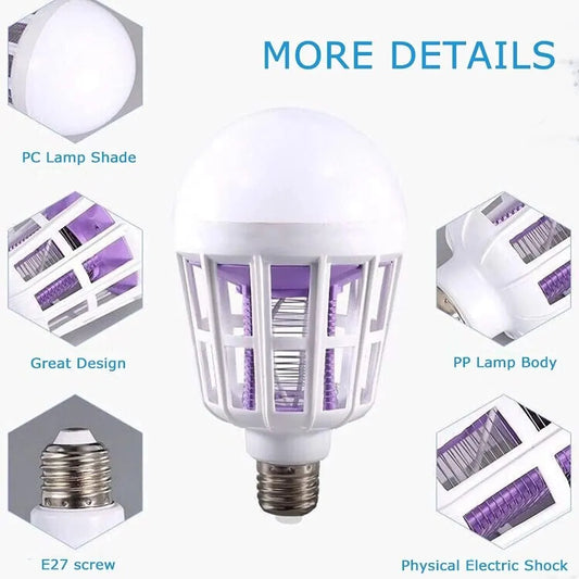 Lampara mata mosquitos