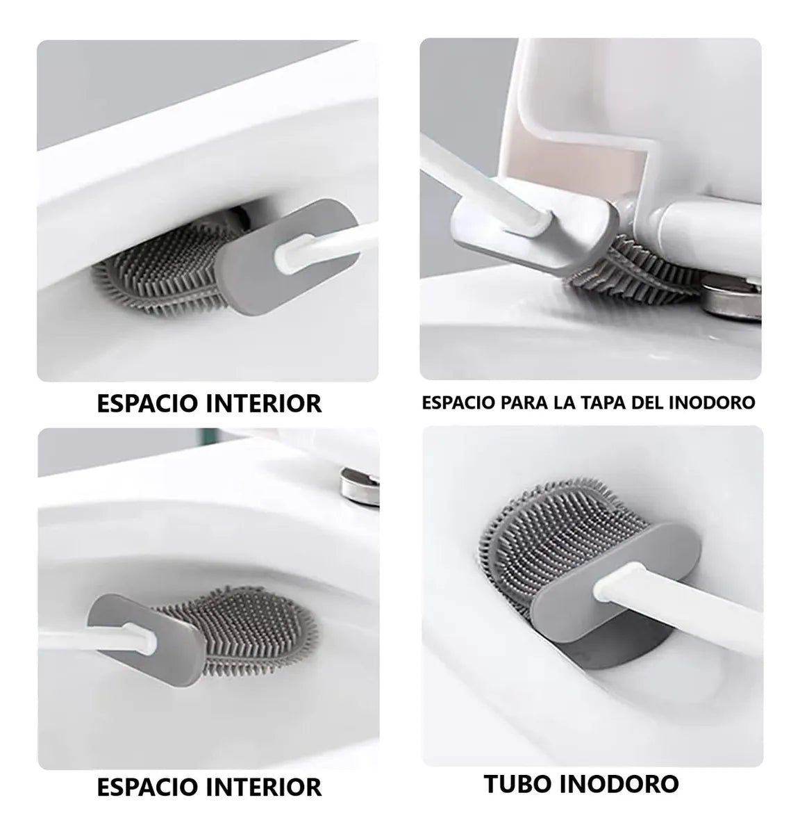 Cepillo Sanitario De Silicona
