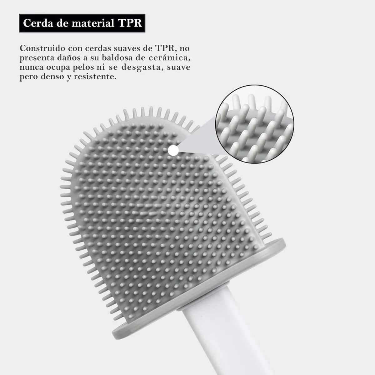 Cepillo Sanitario De Silicona