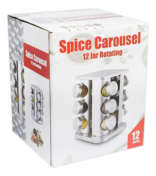 ESPECIERO GIRATORIO DE 12PCS