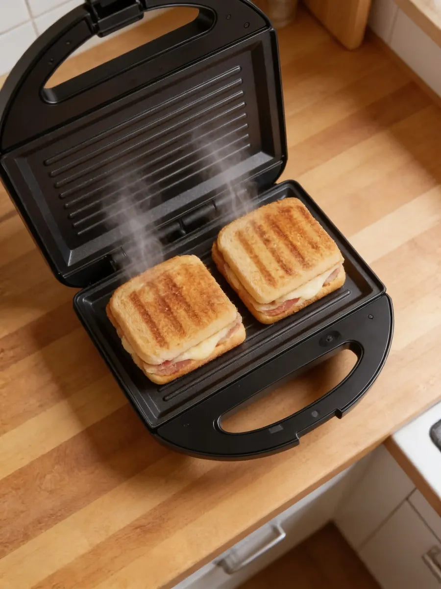 Sandwichera Electrica Sanguchera Plancha Tostadora