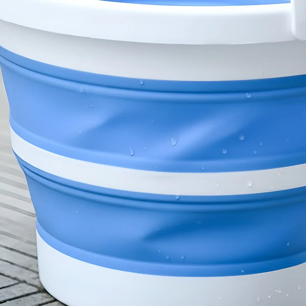 Balde Plegable En Silicona 20L